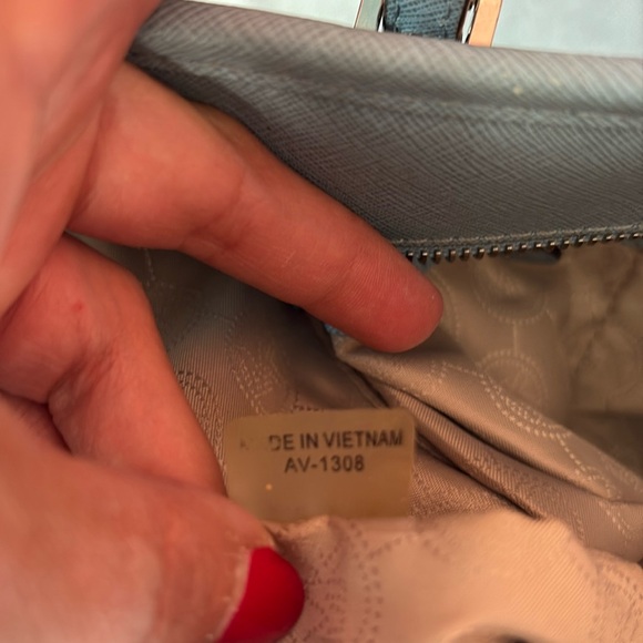 MICHAEL Michael Kors Blue Studded Tote - Picture 11 of 13